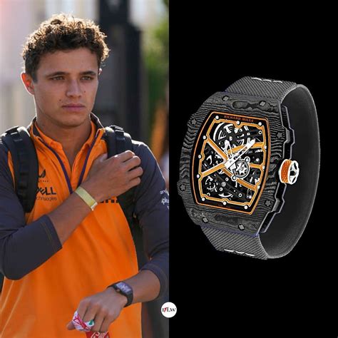 lando norris watch richard mille|Watch Spotting: Lando Norris Celebrates Winning The Formula 1 .